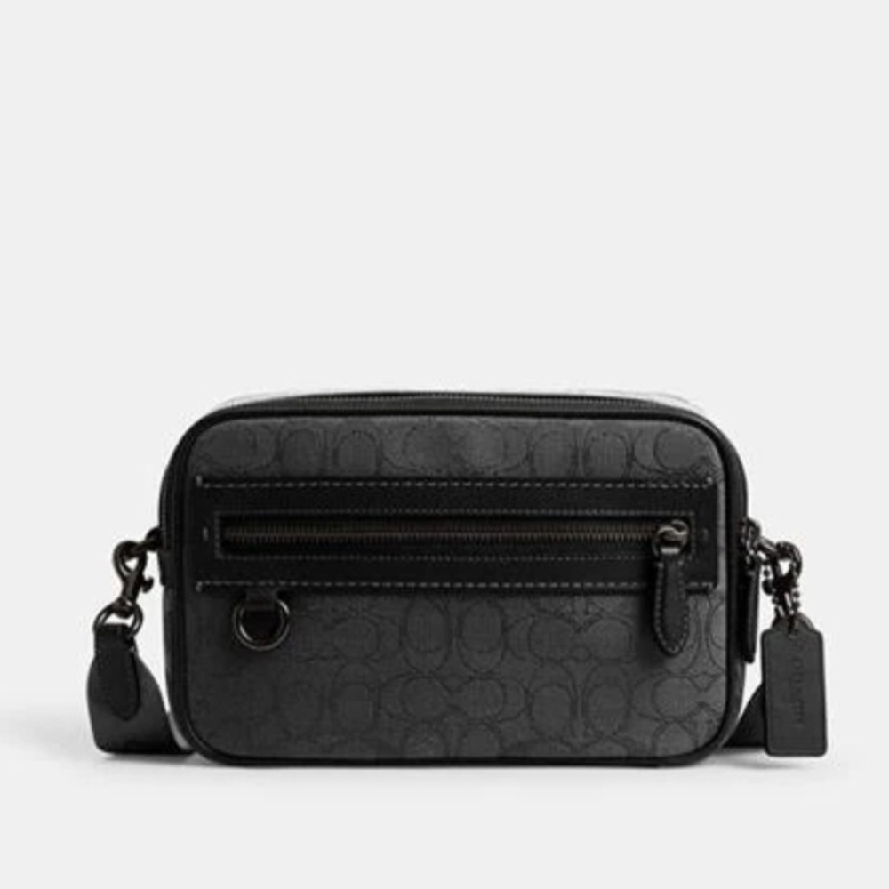Black Coach Men's Crossbody Bag